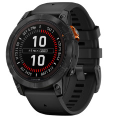 Garmin fenix 7 Pro Solar, Gray/Black Band