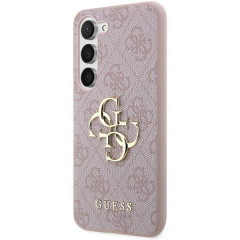 Guess PU 4G Metal Logo Samsung Galaxy A35 5G, Pink