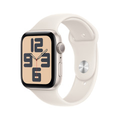 Apple Watch SE 44mm 2024 Starlight, Starlig SB,M/L