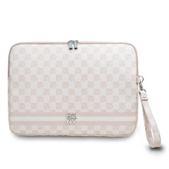 DKNY Checkered Pattern and Stripe 13/14", Pink