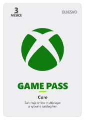 Microsoft Xbox Game Pass Core - 3 měsíce