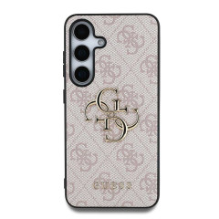 Guess PU 4G Metal Logo Galaxy S25, Pink