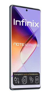 Infinix Note 40 PRO+ 5G 256+12GB Obsidian Black