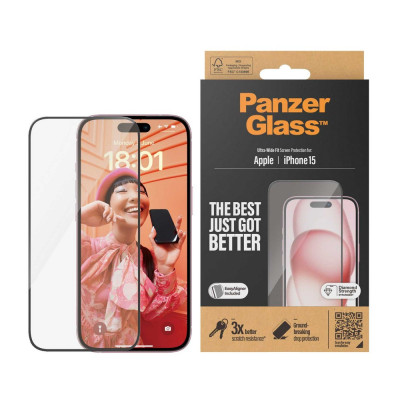 PanzerGlass Apple iPhone 15/16 + aplikátor
