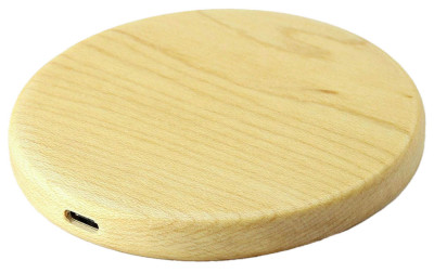 Bezdrátová nabíječka CUBE1 Wood HD01 - Javor