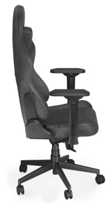 Endorfy herní židle Scrim BK textil/kůže