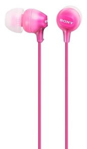 Sony MDR-EX15LPPI.AE hudební sluchátka do uší,Pink