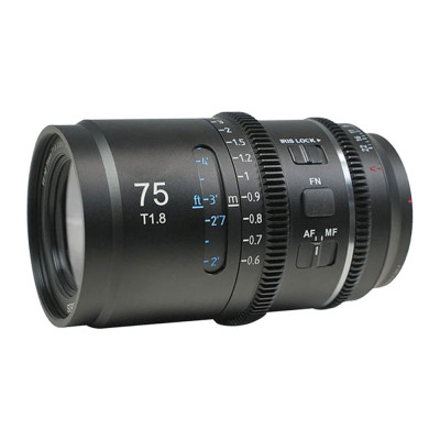 SIRUI Astra 75mm T1.8 1.33X Z Mount, Blue Flare