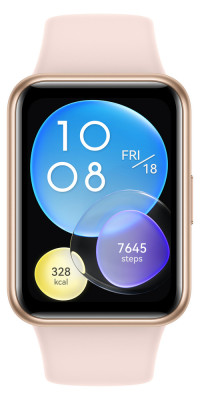 Huawei Watch Fit 2 Active Gold + Pink silicon