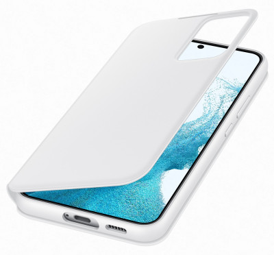 Samsung Smart Clear View Cover S22+, White