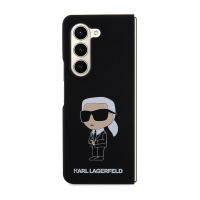 Karl Lagerfeld Silicon Case Galaxy Z Fold 5, Black