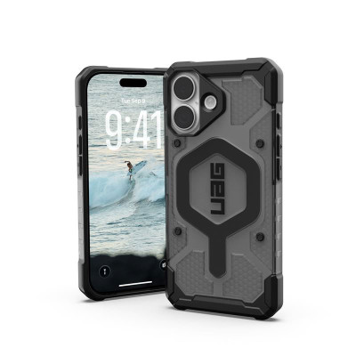 UAG Pathfinder Clear Magsafe iPhone 17 Ash/Black
