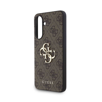 Guess PU 4G Metal Logo Samsung Galaxy A36, Brown