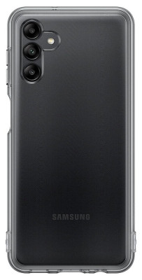 Samsung EF-QA047TBE Soft Clear Cover A04s, Black