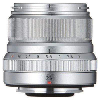 Objektiv Fujinon XF-23 mm f 2 R WR silver