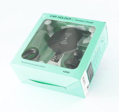 Aligator Plus A2962 držák do auta QI 2v1, Black