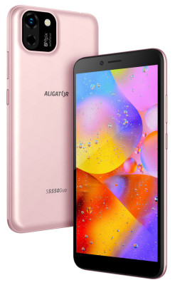 Aligator S5550 Duo 16GB Rose gold