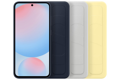 Samsung Standing Grip Case S24 FE, Yellow