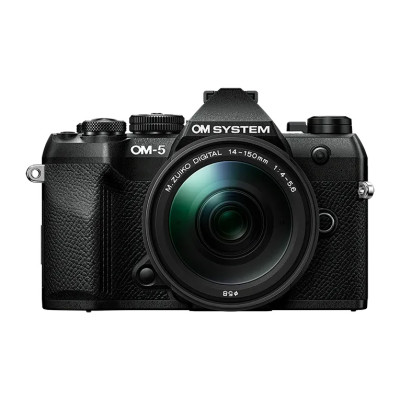 Olympus OM-5 II body black Zuiko Digital 14-150mm