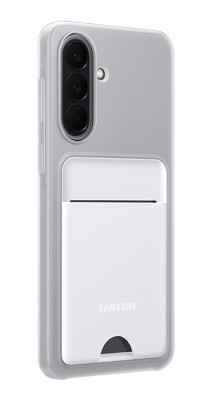 Samsung Card Slot Case Galaxy A57, Light Gray