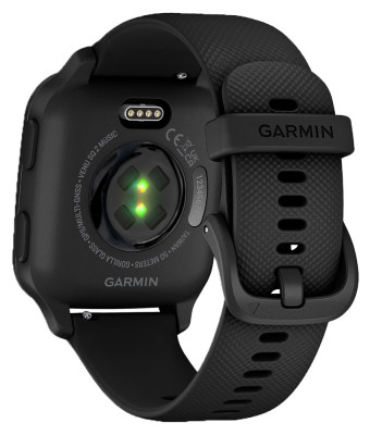 Garmin Venu SQ2, Music, Slate/Black Silicone Band