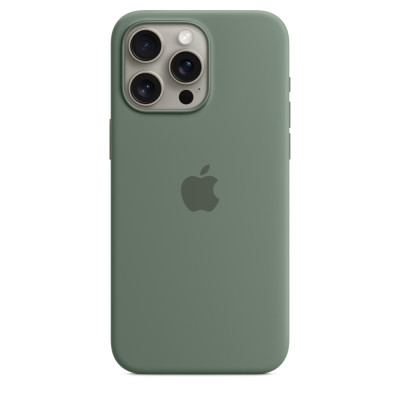iPhone 15 Pro Max Silicone Case MagSafe Cypress