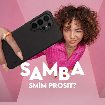 PanzerGlass CARE Galaxy S26 Samba černý/bílý Qi