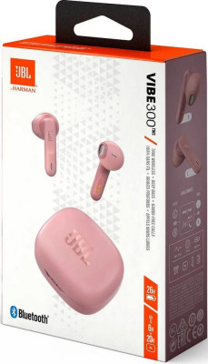 JBL Vibe 300TWS bezdrátová sluchátka, Rose