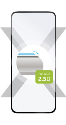 FIXED Full-Cover sklo Infinix Hot 40/40 Pro, Black