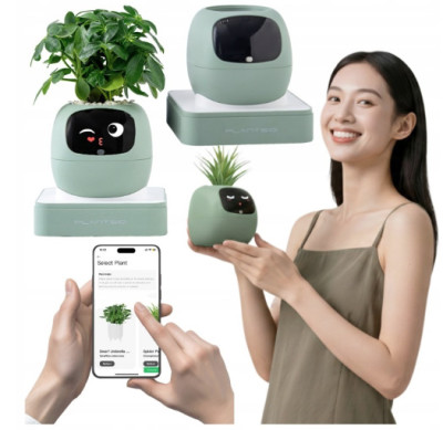 Inteligentní květináč PLANTSIO IVY gen 2 zelený
