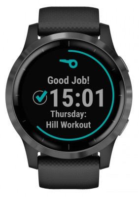 Garmin vívoactive4 Gray/Black Band