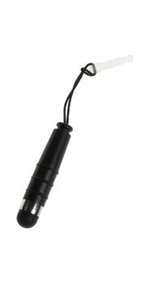 Kapacitní stylus RING Black se šňůrkou a zásuvkou