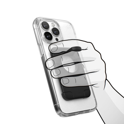 speck ClickLock StandyGrip For MagSafe, Black