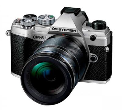 Olympus OM-5 body silver M.Zuiko Digital 12-40mmII