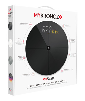 MYSCALE SMART osobní váha Black