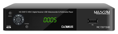 MASCOM MC720T2HD DVB-T přijímač