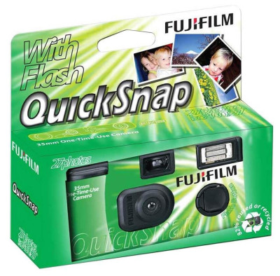 FujiFilm QUICKSNAP UK duhový s bleskem 400 135/27
