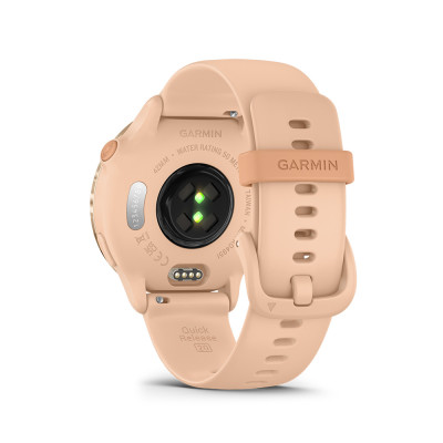 Garmin vívoactive 6, Metallic Pink Dawn / Pink Dawn Band