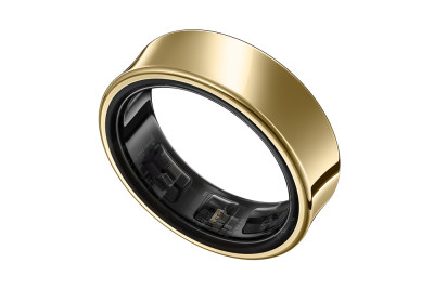 Samsung Galaxy Ring Titanium Gold, Size 10