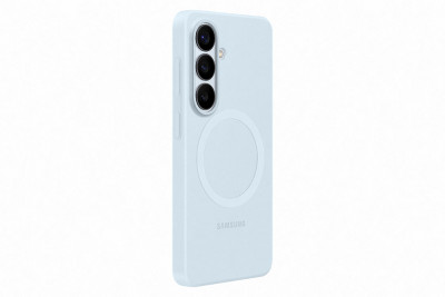 Samsung Silicone Magnet Case Galaxy S26, LightBlue