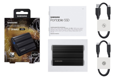 Samsung MU-PE4T0S/EU Externí T7 Shield 4TB černá