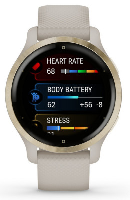 Garmin Venu2S Light Gold/Sand Band