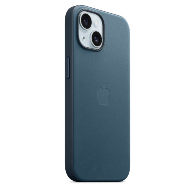 iPhone 15 FineWoven Case MagSafe Pacific Blue