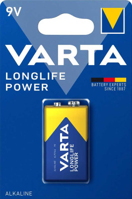 VARTA Longlife Power 4922 9V BL1 , 9V blok