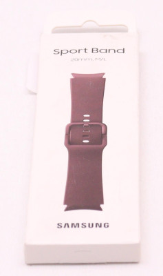 Samsung ET-SFR87LEEGE Sport Band 20mm M/L,Burgundy