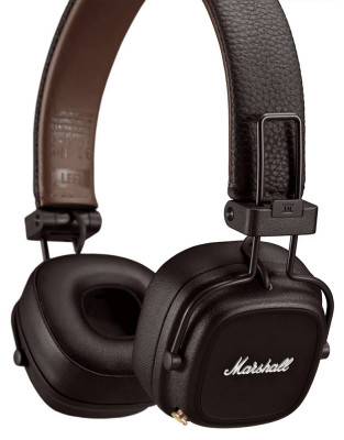 Marshall Major IV Bluetooth Brown