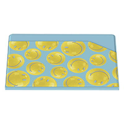 Samsung Smiley Envelope Cover Tab S9/S9 FE, Black