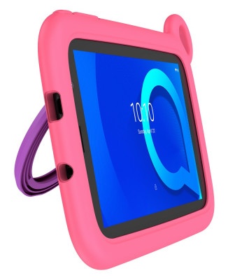 Alcatel 1T 7 2021 KIDS 1/16 Pink bumper case