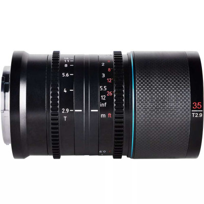SIRUI Saturn 35mm T2.9 1.6x Z Mount Blue Flare