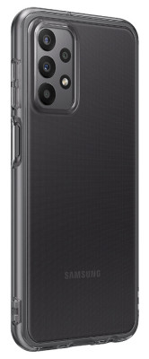 Samsung Transparent Back Cover A23 5G, Black